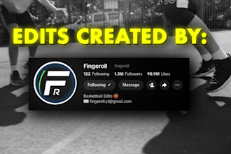 create a professional sports edit