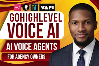 setup gohighlevel voice ai agent, ghl automation or ghl for agency sub accounts