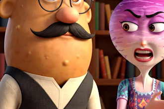 create 3d animated ai cartoon videos and shorts