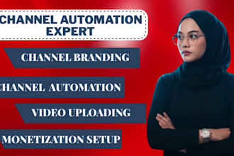 create, setup, manage, and monetized your youtube channel