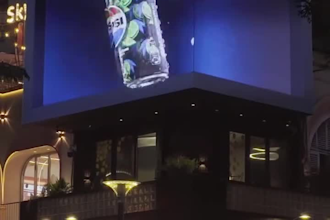 create led billboard animation, digital screen ads, and 3d advertising video