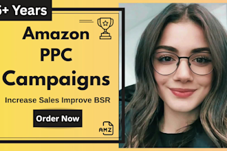 setup, manage and optimize amazon sponsored ads amazon ppc management for USA