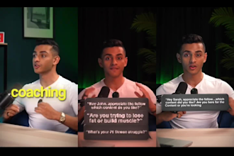 create viral short form videos for coaches and business owners