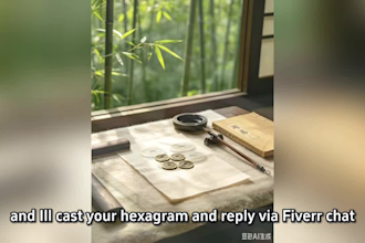 do professional six lines iching divination for your decision