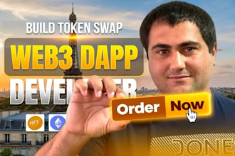 build token presale dex staking nft web3 dapp defi ethereum solana blockchain