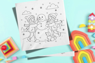 design coloring books for kids