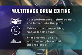 edit your drum recording