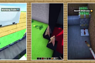 create a minecraft build video