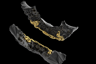 design any high end custom grillz in 3d cad