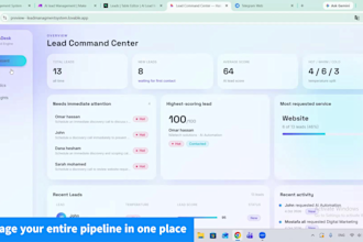 build an ai lead management and automation system