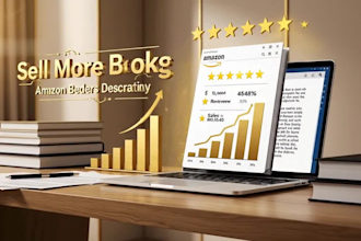 l write amazon book description or book blurb that sells books