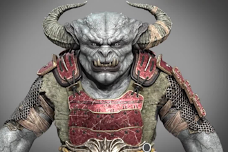create realistic aaa 3d characters with pbr textures