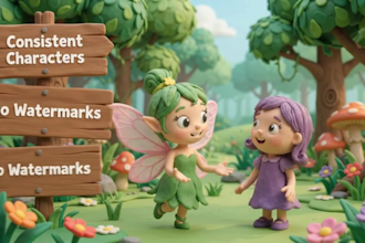 create 3d ai claymation kids cartoon videos