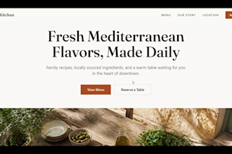 design a modern, responsive website for your small business