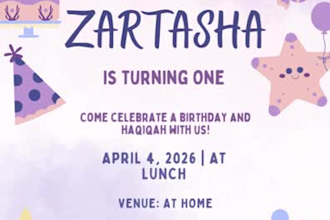 colorful birthday invitations and event flyers