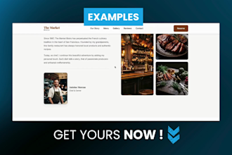 create high quality website for your local business