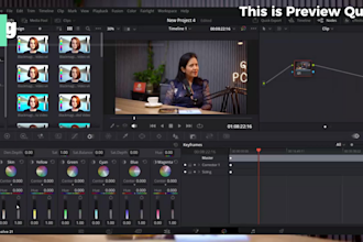 professionally do podcast video editing with trailers