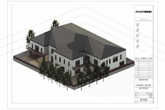 make 2d plans, exterior design, sketchup, revit 3d model, realistic 3drendering