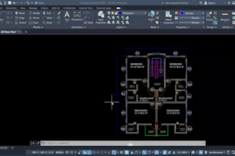 create professional autocad 2d drawings