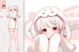 draw and rig anime live2d vtuber model for vtube studio
