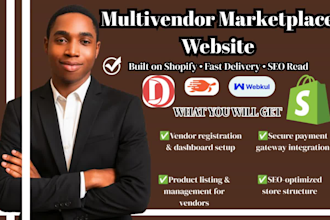build a scalable shopify multivendor marketplace store