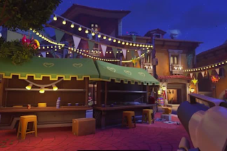 stylized modular 3d game environment ue5 open world map level design unity hdrp