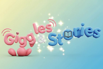 create podcast fun kids youtube intro and outro video logo animation