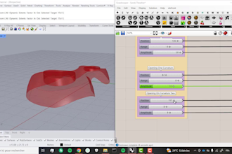 do parametric modelling in rhino and grasshopper