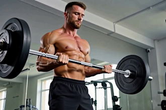 make custom 3d bodybuilding animation, fitness training for you