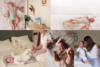 do baby product video for amazon, cozy and lifestyle ad