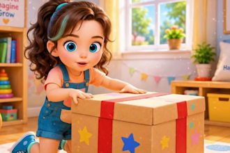 create 3d kids animation and cartoon videos for children