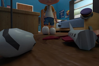 create 3d character animation, kids cartoon videos for youtube
