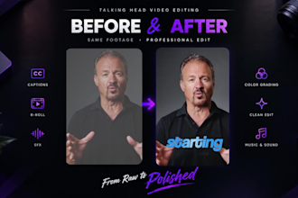 engaging talking head videos