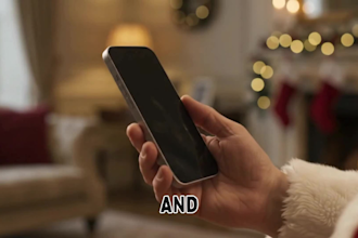 create a personalized christmas greeting video and christmas ecard