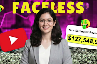 create viral faceless youtube videos