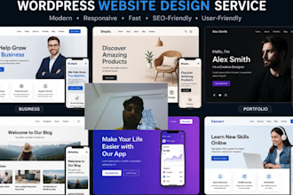 create a website using wordpress