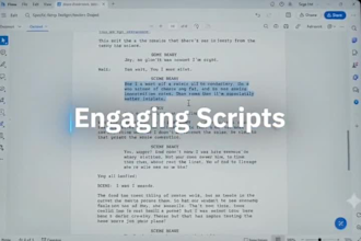 edit your videos and write scripts