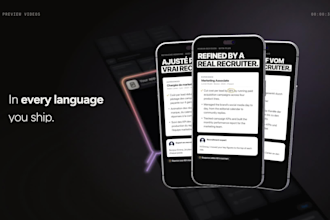 create an app store preview video and app promo video in 14 languages
