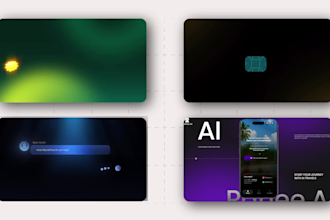 create saas explainer video and UI UX animation for your software