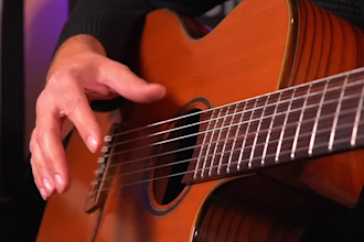 record classical nylon guitar for your video or film scene