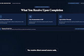 build a custom CRM web app for your business