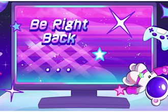 design a custom twitch animated overlay package