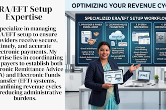 provide credentialing and enrollment with medicare, medicaid and commercial