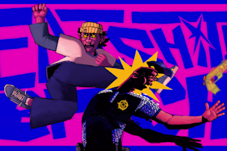 illustrate album or song cover art