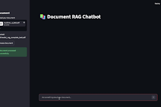built custom ai chatbot using rag langchain and openai