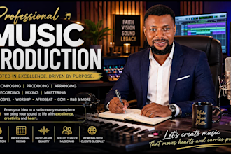 produce custom gospel worship and ccm tracks