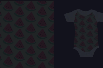create seamless monogram pattern design