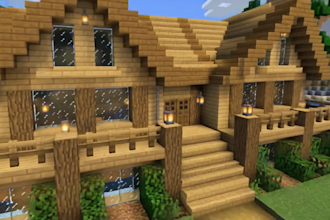 build custom minecraft secret bases, modern houses, furniture and survival maps