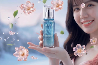 create luxury ai skincare product ads, perfume ads for brands
