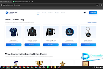 build ai product customizer with 3d preview for shopify wordpress custom website